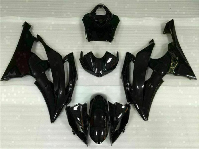 Affordable 2008-2016 Glossy Black Yamaha YZF R6 Motorbike Fairings Canada