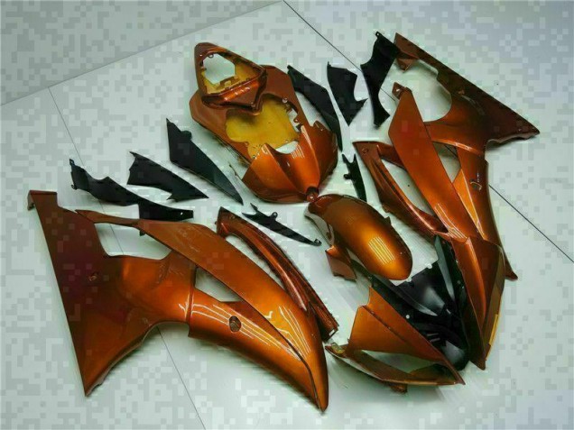 Affordable 2008-2016 Orange Yamaha YZF R6 Bike Fairings Canada
