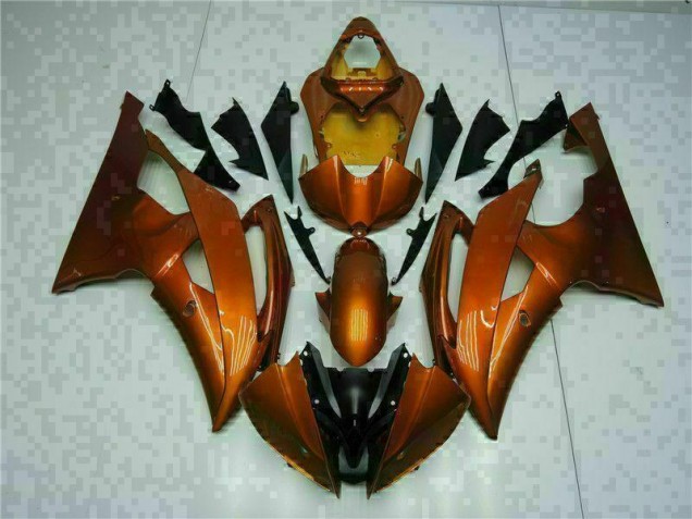 Affordable 2008-2016 Orange Yamaha YZF R6 Bike Fairings Canada