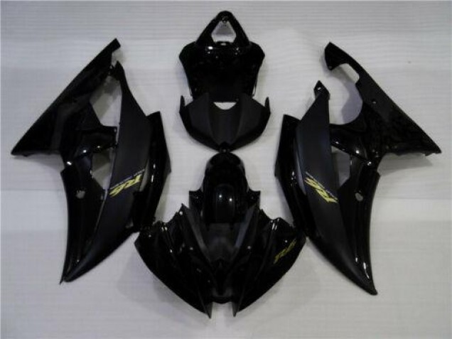 Affordable 2008-2016 Glossy Matte Black Yamaha YZF R6 Motorcycle Fairings Kits Canada