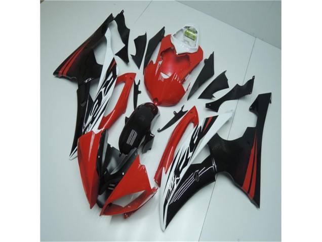 Affordable 2008-2016 Red White Yamaha YZF R6 Motorcyle Fairings Canada