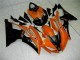 Affordable 2008-2016 Orange Black Yamaha YZF R6 Motorcycle Fairings Kit Canada
