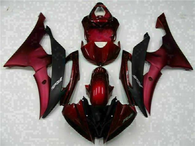 Affordable 2008-2016 Red Black Yamaha YZF R6 Motorcylce Fairings Canada Affordable 2008-2016 Red Black Yamaha YZF R6 Motorcylce Fairings Canada