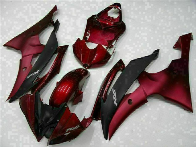 Affordable 2008-2016 Red Black Yamaha YZF R6 Motorcylce Fairings Canada Affordable 2008-2016 Red Black Yamaha YZF R6 Motorcylce Fairings Canada