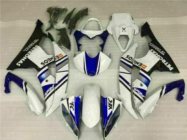 Affordable 2008-2016 Blue White Blue White ENEOS Yamaha YZF R6 Bike Fairing Kit Canada