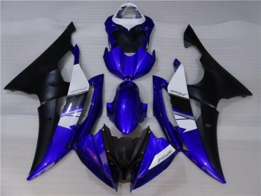 Affordable 2008-2016 Blue Black Yamaha YZF R6 Replacement Fairings Canada