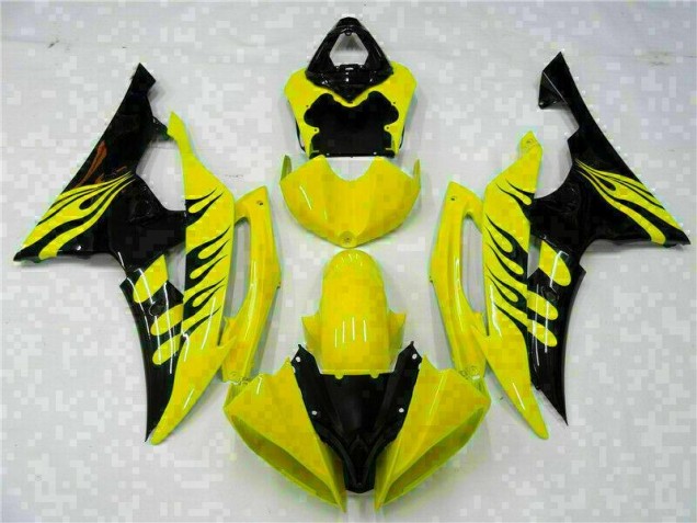 Affordable 2008-2016 Yellow Yamaha YZF R6 Replacement Motorcycle Fairings Canada Affordable 2008-2016 Yellow Yamaha YZF R6 Replacement Motorcycle Fairings Canada