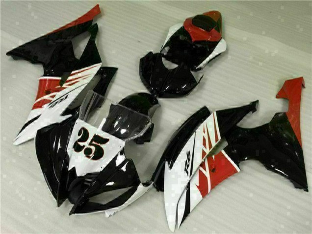 Affordable 2008-2016 White Black Yamaha YZF R6 Motor Fairings Canada