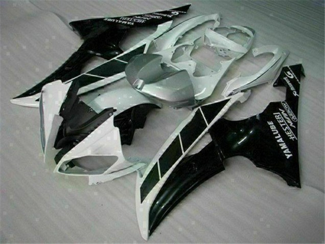 Affordable 2008-2016 White Black Yamaha YZF R6 Motorcycle Fairings Canada Affordable 2008-2016 White Black Yamaha YZF R6 Motorcycle Fairings Canada