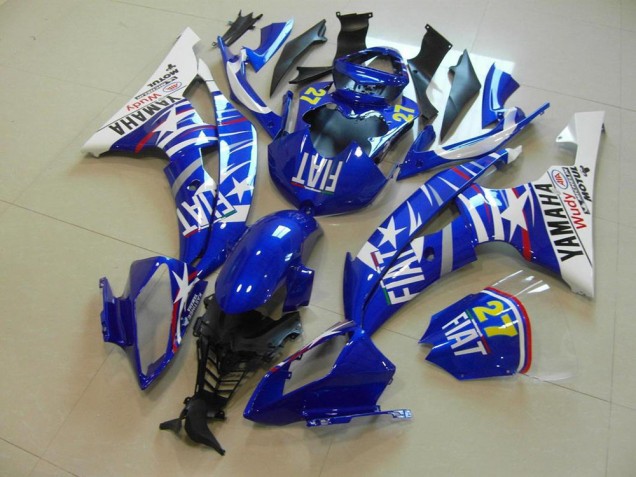 Affordable 2008-2016 Blue Star Fiat Yamaha YZF R6 Bike Fairing Kit Canada