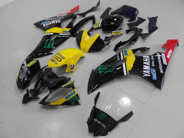 Affordable 2008-2016 Yellow Monster Yamaha YZF R6 Bike Fairings Canada Affordable 2008-2016 Yellow Monster Yamaha YZF R6 Bike Fairings Canada