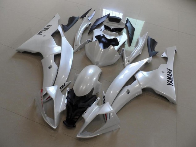 Affordable 2008-2016 Pearl White OEM Style Yamaha YZF R6 Motorbike Fairing Canada