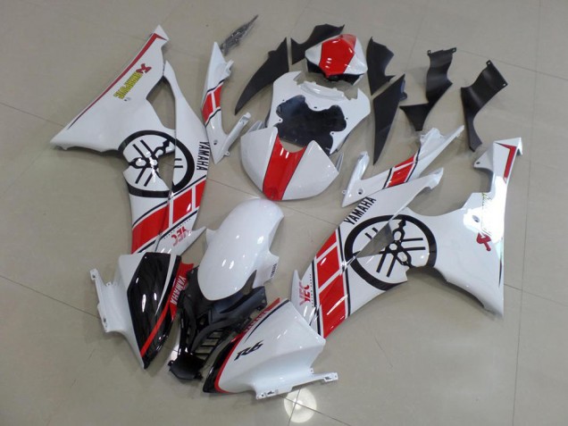 Affordable 2008-2016 White with Big Yamaha Logo Yamaha YZF R6 Motorcycle Replacement Fairings Canada Affordable 2008-2016 White with Big Yamaha Logo Yamaha YZF R6 Motorcycle Replacement Fairings Canada