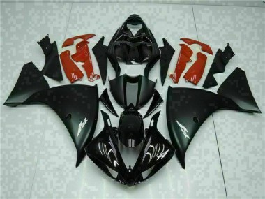 Affordable 2009-2011 Black Red Yamaha YZF R1 Motorbike Fairing Canada