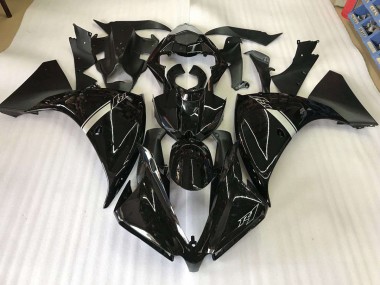 Affordable 2009-2011 Glossy Black Yamaha YZF R1 Motorcyle Fairings Canada