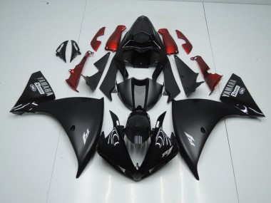 Affordable 2009-2011 Matte Black Yamaha YZF R1 Motorbike Fairing Kits Canada