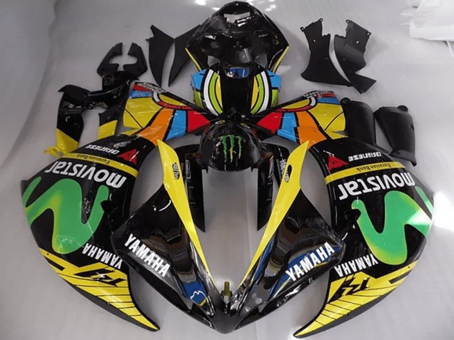 Affordable 2009-2011 Rossi Moviestar Yamaha YZF R1 Bike Fairing Kit Canada Affordable 2009-2011 Rossi Moviestar Yamaha YZF R1 Bike Fairing Kit Canada