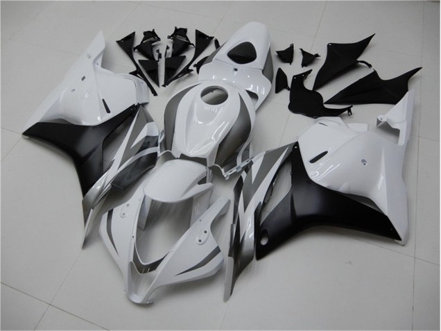 Affordable 2009-2012 White Silver Black Honda CBR600RR Motor Bike Fairings Canada Affordable 2009-2012 White Silver Black Honda CBR600RR Motor Bike Fairings Canada