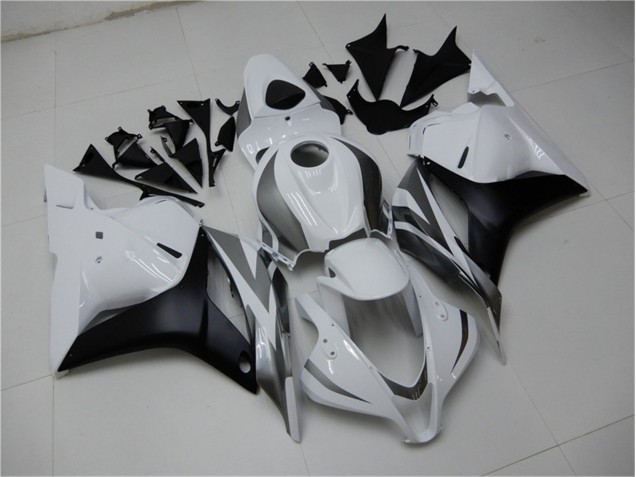 Affordable 2009-2012 White Silver Black Honda CBR600RR Motor Bike Fairings Canada Affordable 2009-2012 White Silver Black Honda CBR600RR Motor Bike Fairings Canada