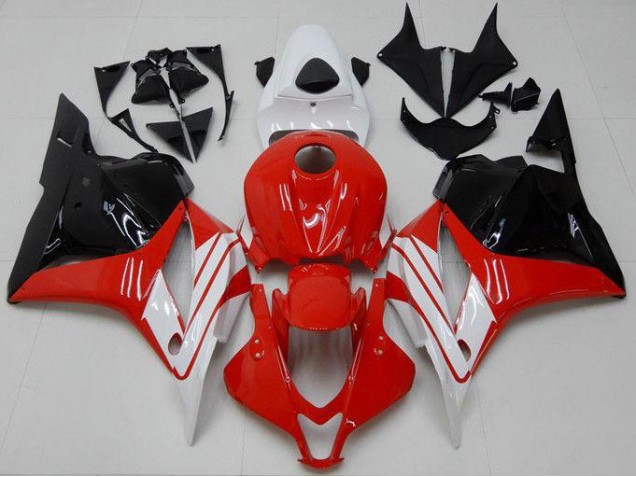 Affordable 2009-2012 Red White Black Honda CBR600RR Replacement Motorcycle Fairings Canada Affordable 2009-2012 Red White Black Honda CBR600RR Replacement Motorcycle Fairings Canada