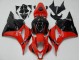 Affordable 2009-2012 Red Black Honda CBR600RR Motorbike Fairing Kits Canada