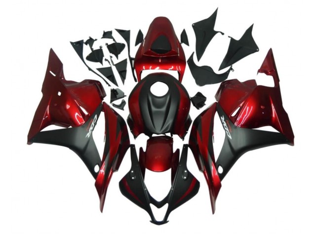 Affordable 2009-2012 Red Black Honda CBR600RR Motorcycle Fairings Kits Canada