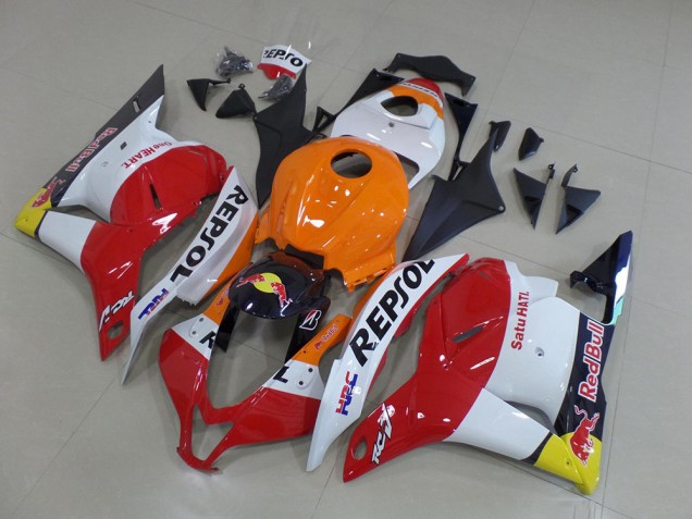 Affordable 2009-2012 Repsol Red Bull Honda CBR600RR Moto Fairings Canada