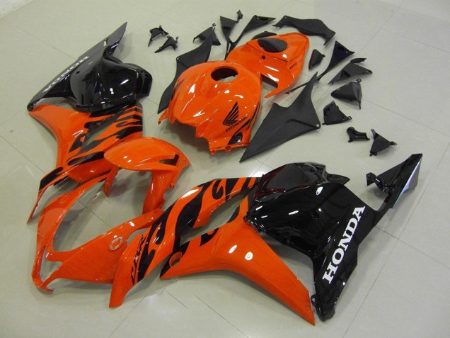 Affordable 2009-2012 Orange Black Honda CBR600RR Motorcycle Fairing Kits Canada