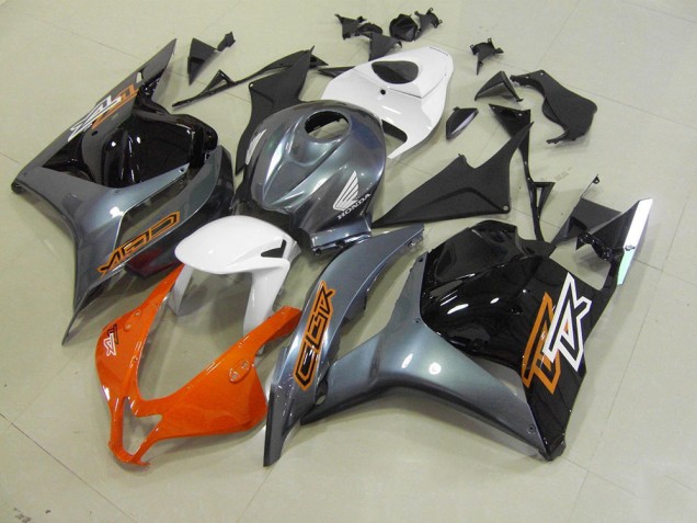 Affordable 2009-2012 Orange Grey Black Honda CBR600RR Replacement Fairings Canada Affordable 2009-2012 Orange Grey Black Honda CBR600RR Replacement Fairings Canada