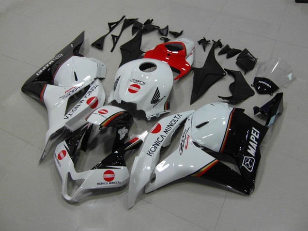 Affordable 2009-2012 Red Konica Minolta Honda CBR600RR Motorcylce Fairings Canada Affordable 2009-2012 Red Konica Minolta Honda CBR600RR Motorcylce Fairings Canada