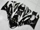Affordable 2009-2012 Black White Ninja Kawasaki ZX6R Replacement Fairings Canada Affordable 2009-2012 Black White Ninja Kawasaki ZX6R Replacement Fairings Canada