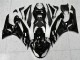 Affordable 2009-2012 Black White Ninja Kawasaki ZX6R Replacement Fairings Canada Affordable 2009-2012 Black White Ninja Kawasaki ZX6R Replacement Fairings Canada