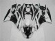 Affordable 2009-2012 Black White Kawasaki ZX6R Motorcycle Fairings Canada Affordable 2009-2012 Black White Kawasaki ZX6R Motorcycle Fairings Canada
