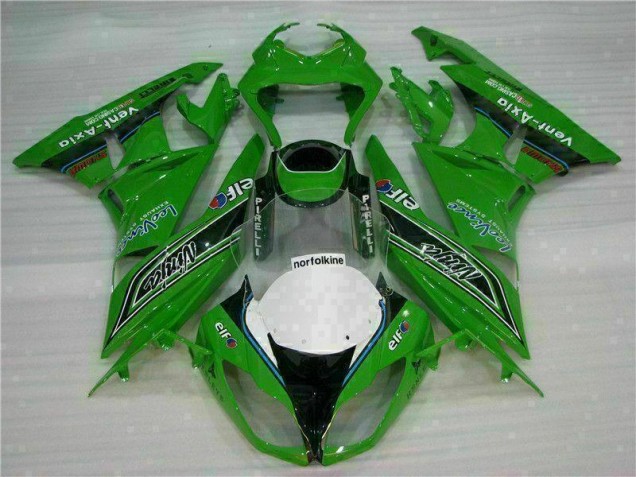 Affordable 2009-2012 Green Black LeoVince Kawasaki ZX6R Motorcycle Fairing Kit Canada Affordable 2009-2012 Green Black LeoVince Kawasaki ZX6R Motorcycle Fairing Kit Canada