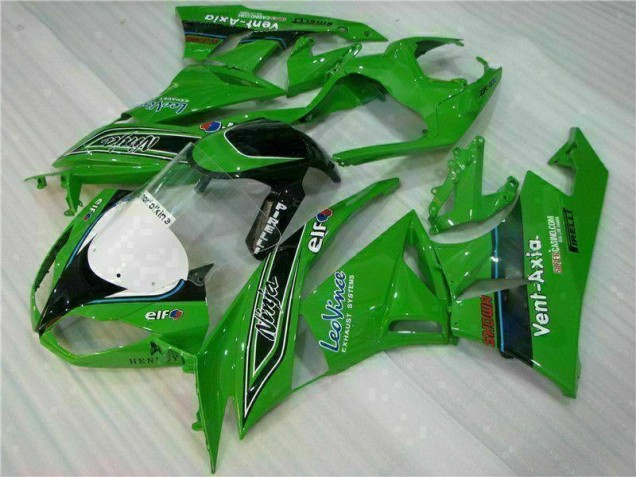 Affordable 2009-2012 Green Black LeoVince Kawasaki ZX6R Motorcycle Fairing Kit Canada Affordable 2009-2012 Green Black LeoVince Kawasaki ZX6R Motorcycle Fairing Kit Canada