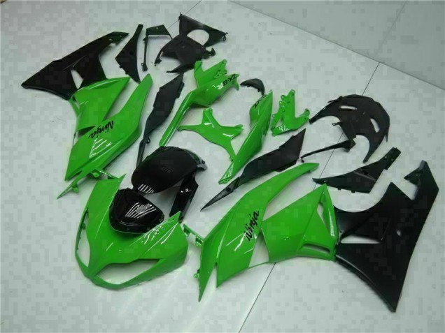 Affordable 2009-2012 Black Green Kawasaki ZX6R Motorcycle Bodywork Canada Affordable 2009-2012 Black Green Kawasaki ZX6R Motorcycle Bodywork Canada