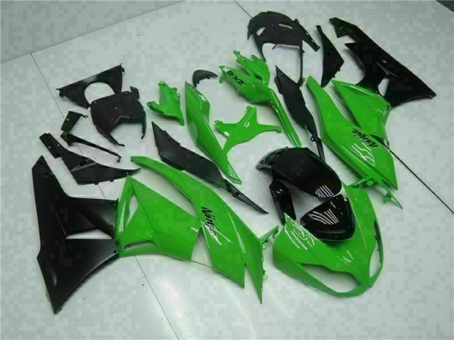 Affordable 2009-2012 Black Green Kawasaki ZX6R Motorcycle Bodywork Canada Affordable 2009-2012 Black Green Kawasaki ZX6R Motorcycle Bodywork Canada