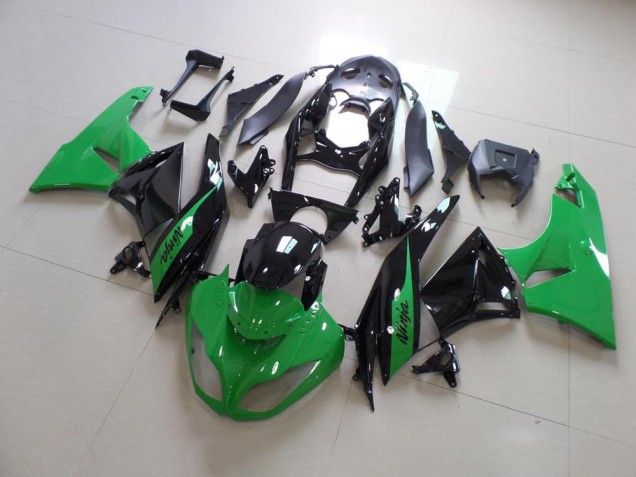 Affordable 2009-2012 Green and Black Kawasaki ZX6R Motorcycle Bodywork Canada Affordable 2009-2012 Green and Black Kawasaki ZX6R Motorcycle Bodywork Canada