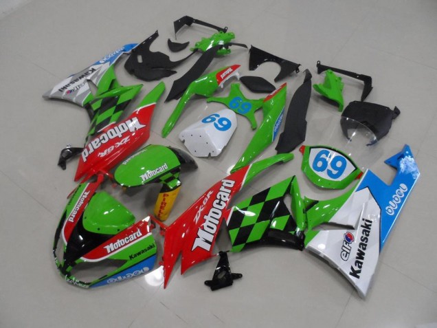 Affordable 2009-2012 Motocard Kawasaki ZX6R Motorcycle Fairings Kits Canada Affordable 2009-2012 Motocard Kawasaki ZX6R Motorcycle Fairings Kits Canada