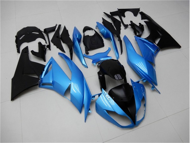 Affordable 2009-2012 Blue Black Kawasaki ZX6R Motorcycle Fairing Kit Canada Affordable 2009-2012 Blue Black Kawasaki ZX6R Motorcycle Fairing Kit Canada