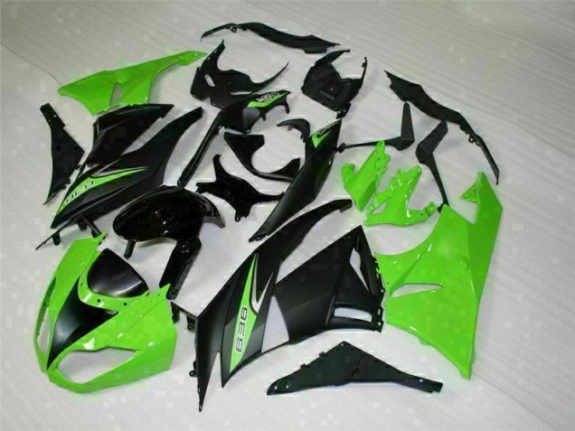 Affordable 2009-2012 Black Green 636 Kawasaki ZX6R Motorcycle Bodywork Canada Affordable 2009-2012 Black Green 636 Kawasaki ZX6R Motorcycle Bodywork Canada