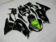 Affordable 2009-2012 Black Green Kawasaki ZX6R Moto Fairings Canada Affordable 2009-2012 Black Green Kawasaki ZX6R Moto Fairings Canada