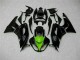 Affordable 2009-2012 Black Green Kawasaki ZX6R Moto Fairings Canada Affordable 2009-2012 Black Green Kawasaki ZX6R Moto Fairings Canada