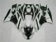 Affordable 2009-2012 White Black Kawasaki ZX6R Motorcycle Replacement Fairings Canada Affordable 2009-2012 White Black Kawasaki ZX6R Motorcycle Replacement Fairings Canada