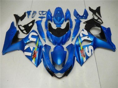 Affordable 2009-2016 Blue Suzuki GSXR1000 Replacement Fairings Canada