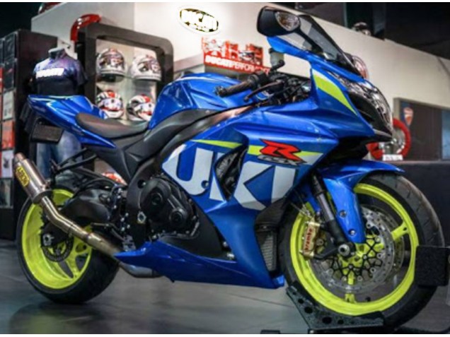 Affordable 2009-2016 Blue White Suzuki GSXR1000 Motorbike Fairing Canada