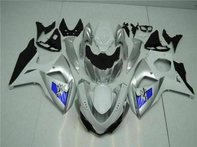 Affordable 2009-2016 Silver White Suzuki GSXR1000 Motorcycle Bodywork Canada Affordable 2009-2016 Silver White Suzuki GSXR1000 Motorcycle Bodywork Canada