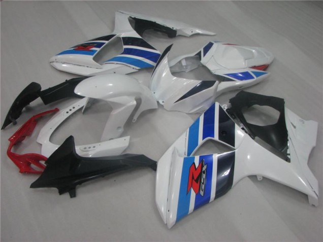 Affordable 2009-2016 White Blue Suzuki GSXR1000 Replacement Fairings Canada Affordable 2009-2016 White Blue Suzuki GSXR1000 Replacement Fairings Canada