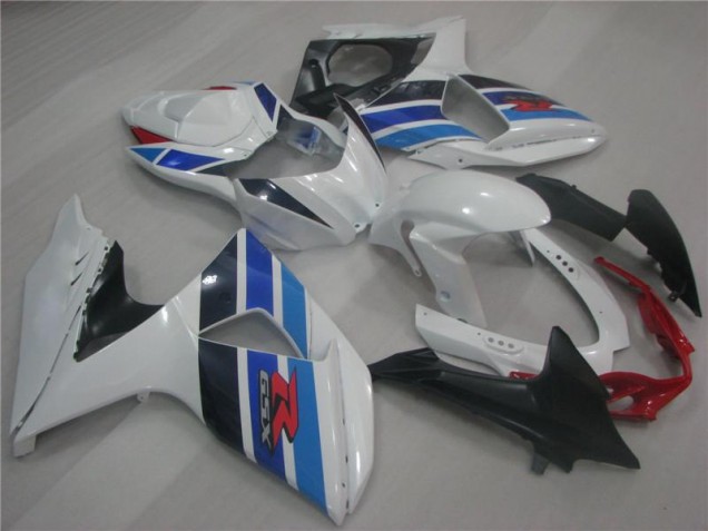 Affordable 2009-2016 White Blue Suzuki GSXR1000 Replacement Fairings Canada Affordable 2009-2016 White Blue Suzuki GSXR1000 Replacement Fairings Canada