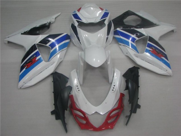 Affordable 2009-2016 White Blue Suzuki GSXR1000 Replacement Fairings Canada Affordable 2009-2016 White Blue Suzuki GSXR1000 Replacement Fairings Canada